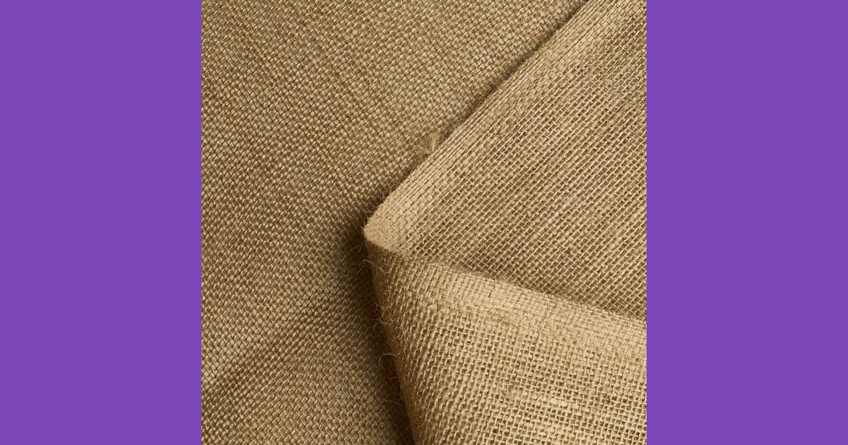 Hessian fabric - Jordi - decorative