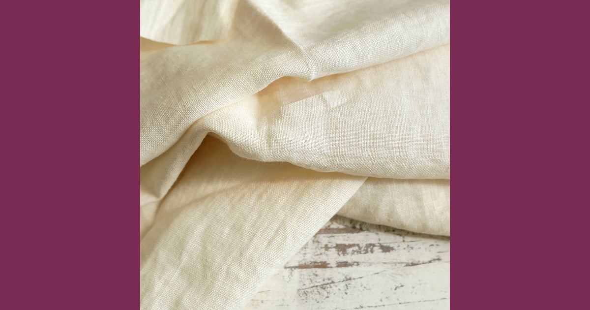 Irish Linen - Ivory Irish Linen