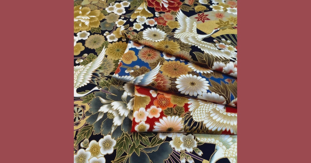Japanese Fabric - Japanese Fabric by