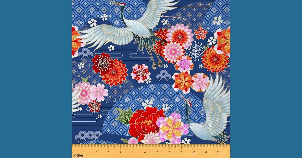 Japanese Fabric - Japanese Fabric by