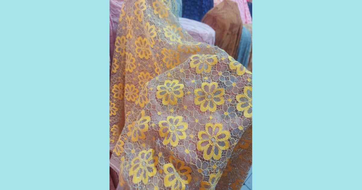 Kain Brokat - Jual kain brokat