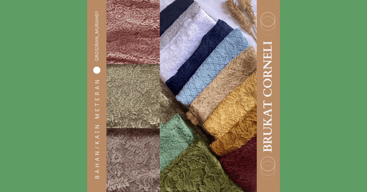 Kain Brokat - Jual Kain Brokat