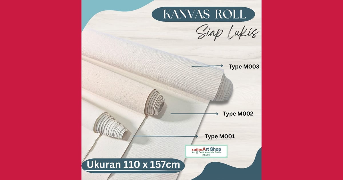 Kain Kanvas - Jual Kain Kanvas