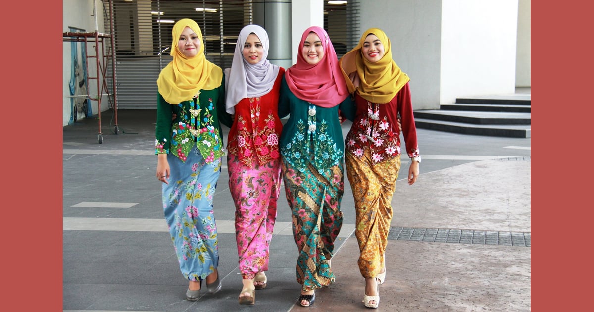 Kain Kebaya - Contoh Kain Kebaya