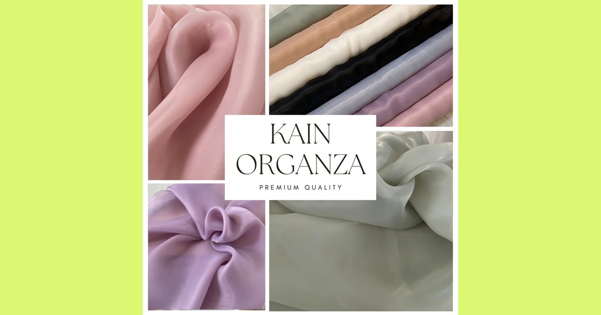 Kain Organdi - Jual Kain Organza