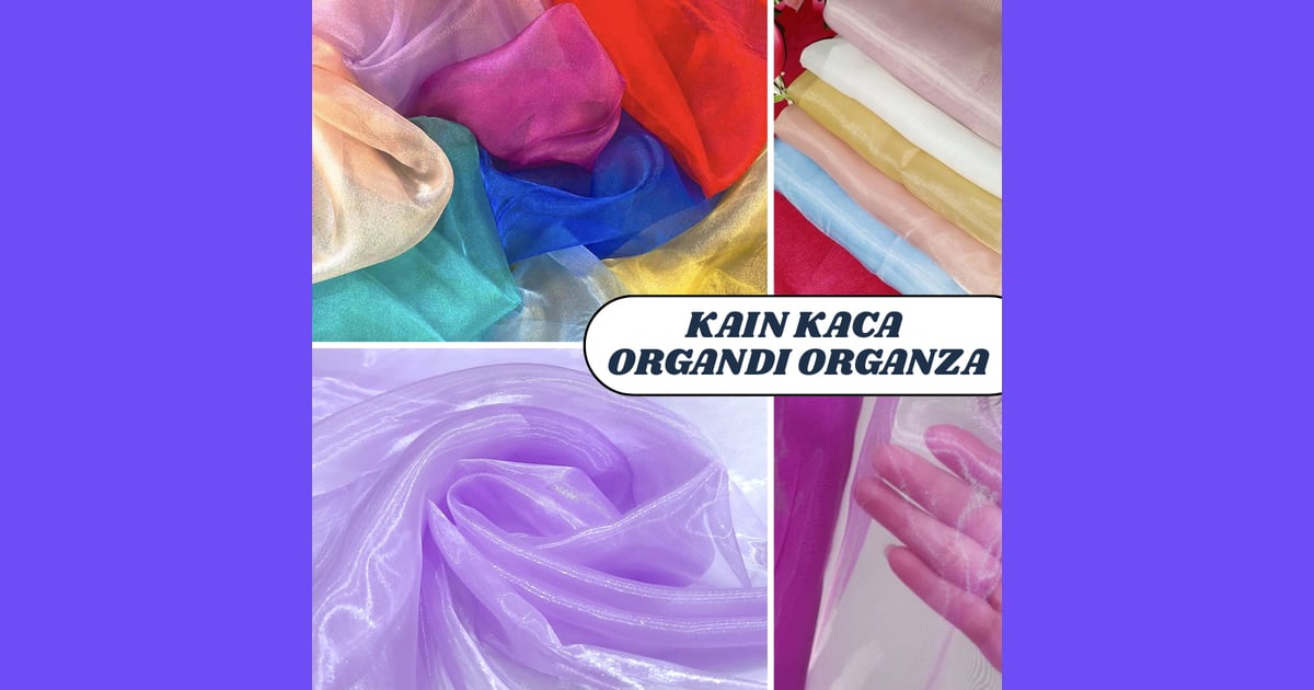 Kain Organdi - Jual KAIN KACA