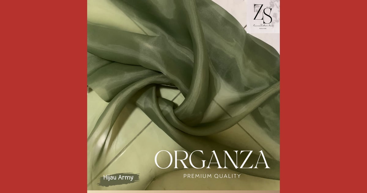 Kain Organdi - Jual Kain Organza