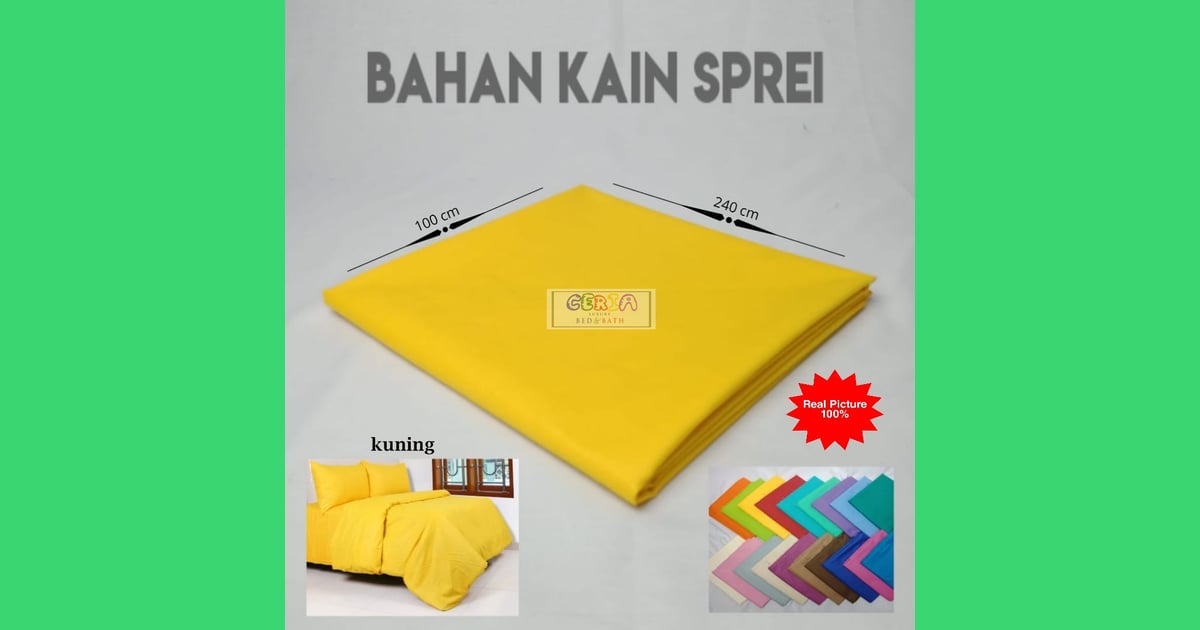 Kain Sprei - Bahan Kain Sprei
