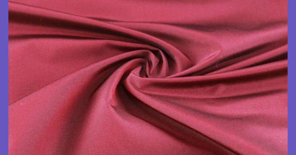 Kain Taffeta - Mengenal Kain Taffeta
