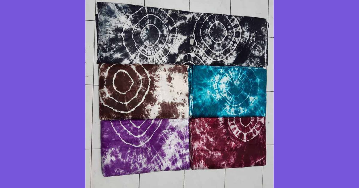 Kain Tie-Dye - Bahan tie dye