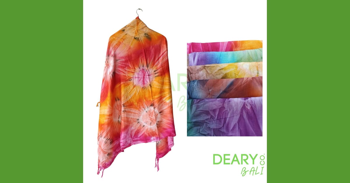 Kain Tie-Dye - Jual Kain Pantai