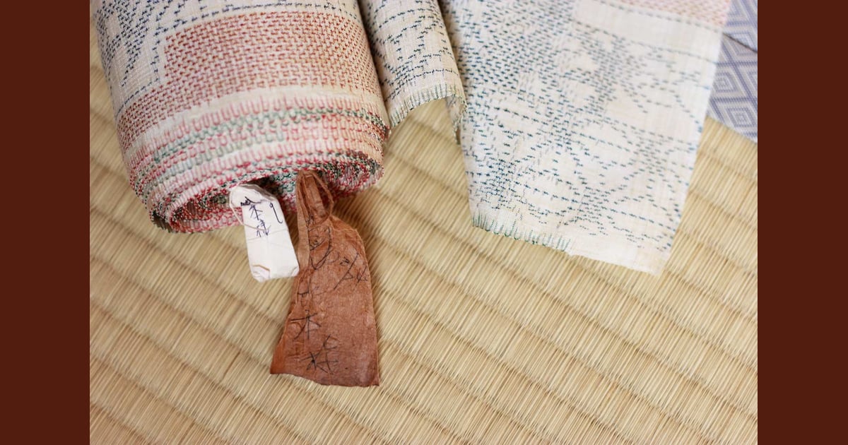 Kain Tsumugi - Japanese silk fabric