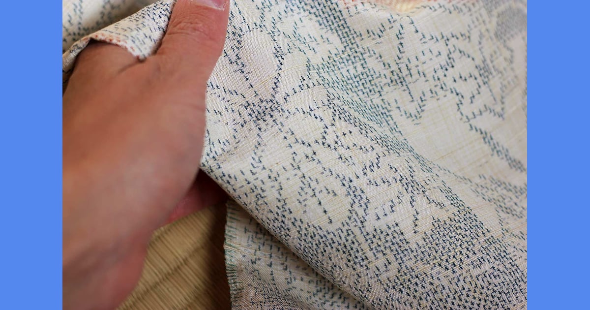Kain Tsumugi - Japanese silk fabric