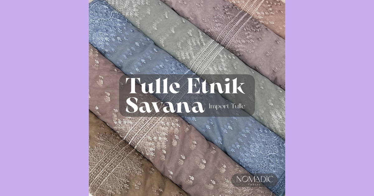 Kain Tulle - Jual ½ Meter
