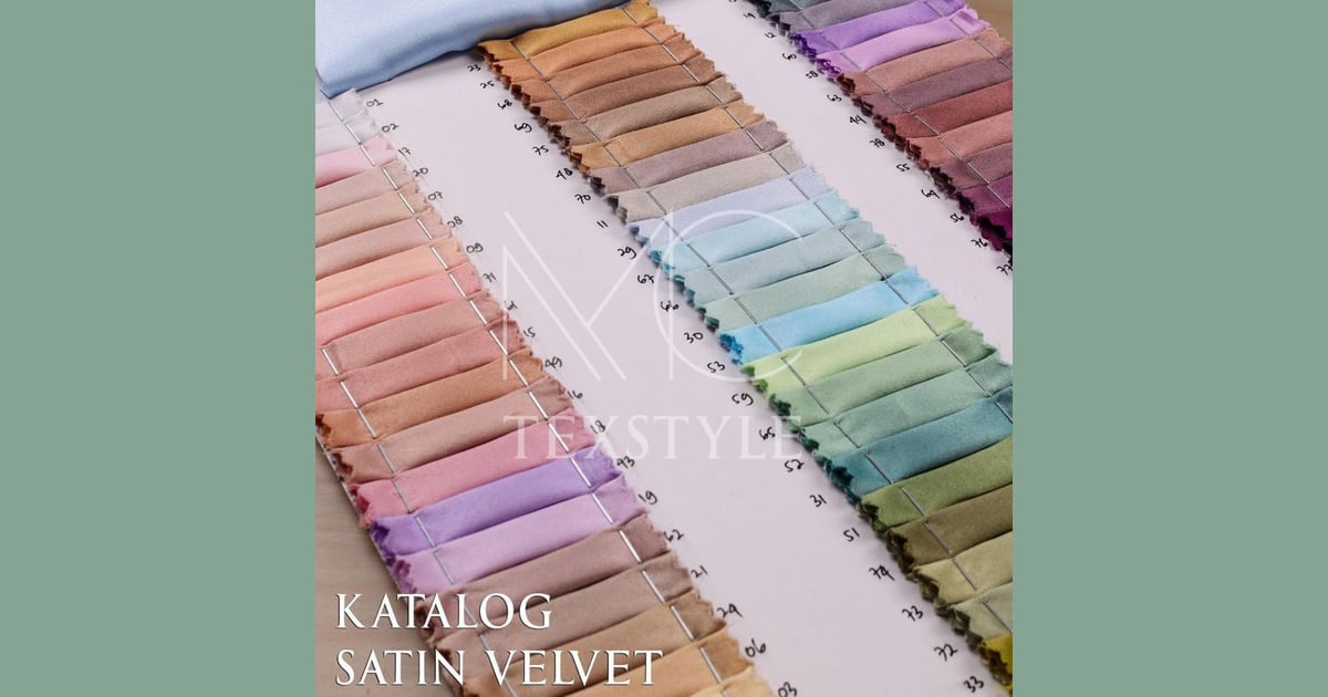 Kain Velvet - Kain Satin Velvet