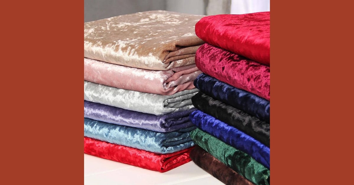 Kain Velvet - Bahan Velvet Seperti