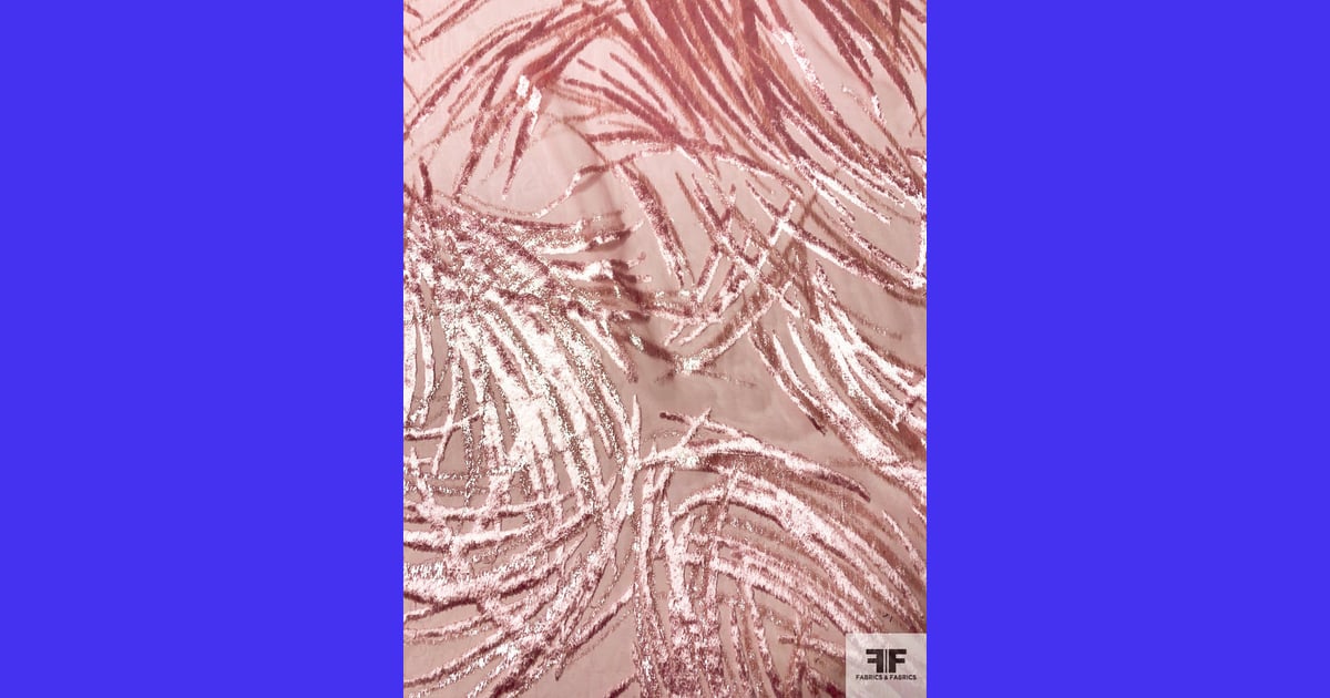 Velvet Burnout fabric - Burnout Velvet Fabrics