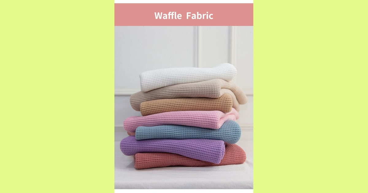 Waffle fabric - Waffle Fabric Cotton